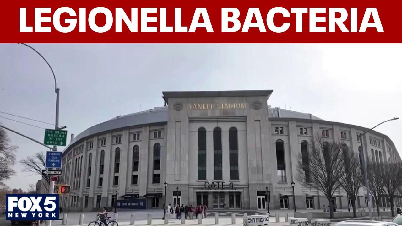 Video thumbnail for Yankee Stadium cooling tower tests positive for Legionella bacteria