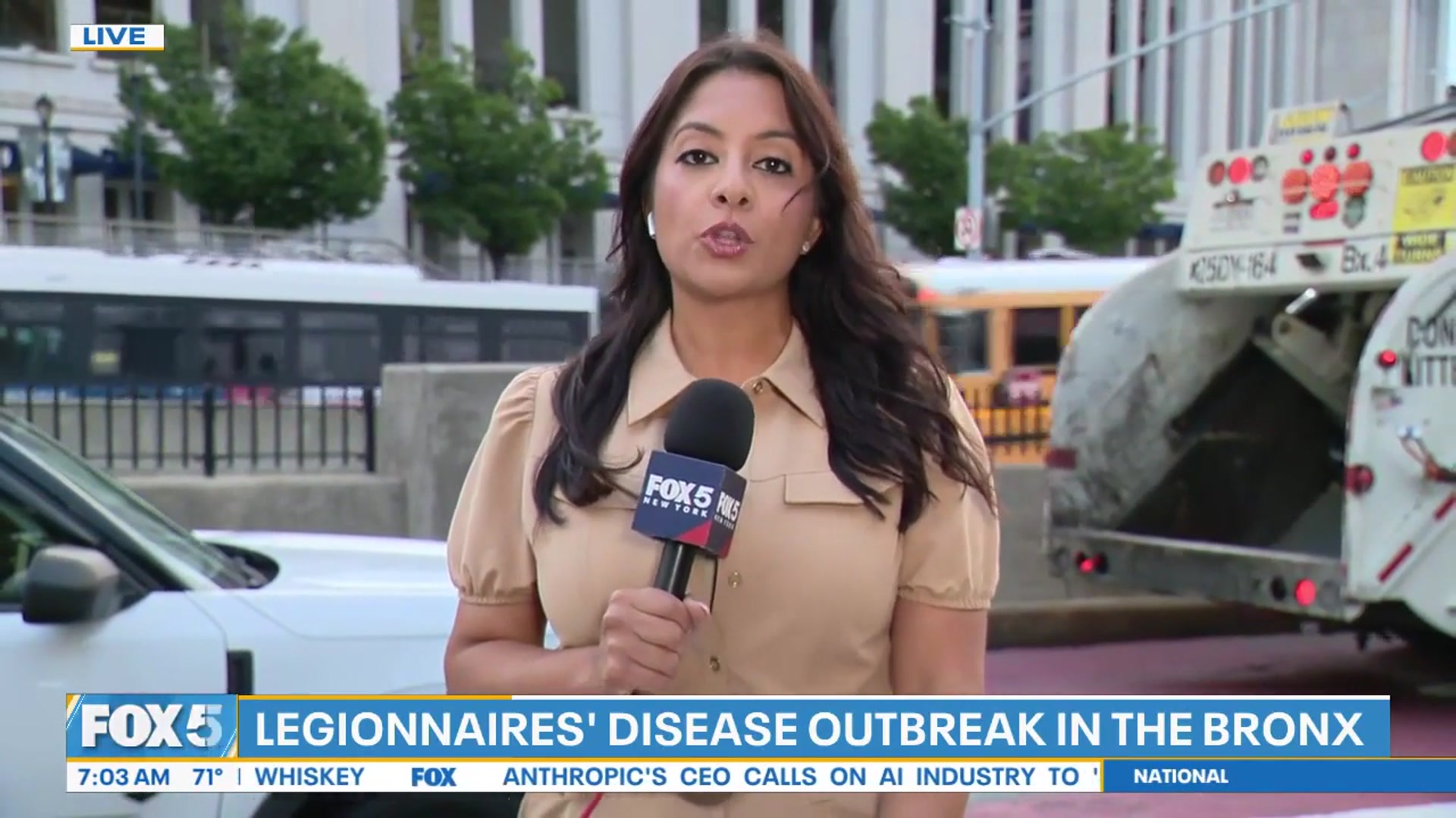 Video thumbnail for Yankee Stadium cooling tower tests positive for Legionella bacteria