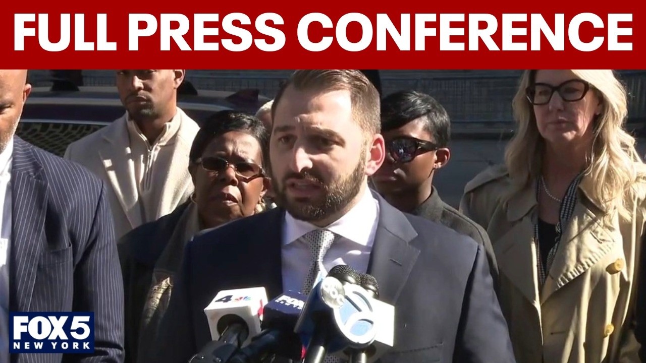 Video thumbnail for FULL: Press conference about fatal GWB shooting