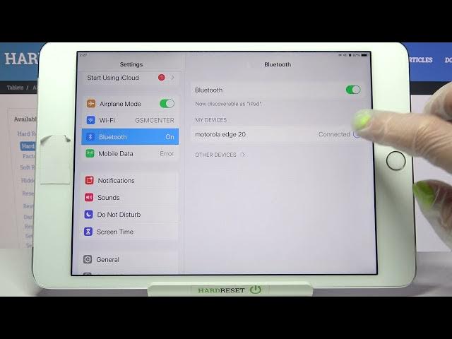 Video thumbnail for How to Add Bluetooth Device to IPAD 4 MINI – Bluetooth Connection