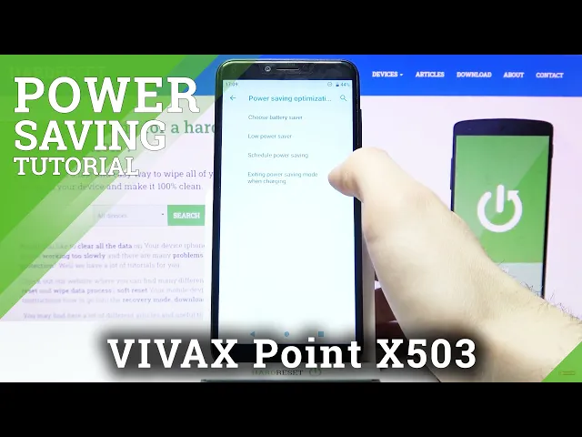 Video thumbnail for How to Activate Power Saving Mode on VIVAX Point X503 – Power Saver