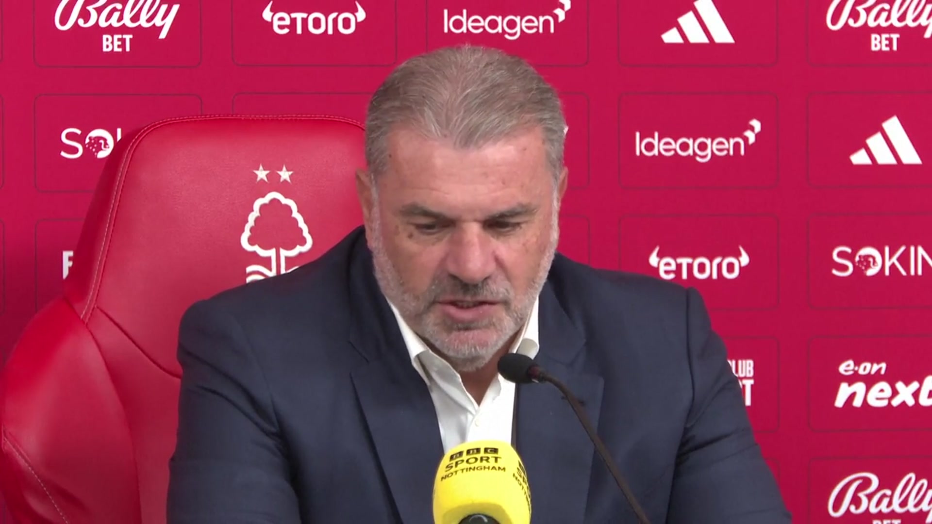 'Video thumbnail for 'Really excited' - Postecogolou introduced as new head coach of Nottingham Forest'