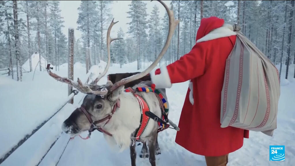Video thumbnail for Santa Claus prepares for global gift-giving trip in Lapland