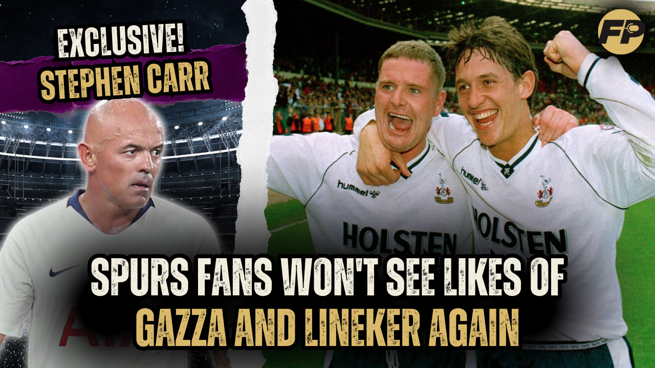 Video thumbnail for Stephen Carr: Spurs fans won't see likes of Gazza and Lineker again