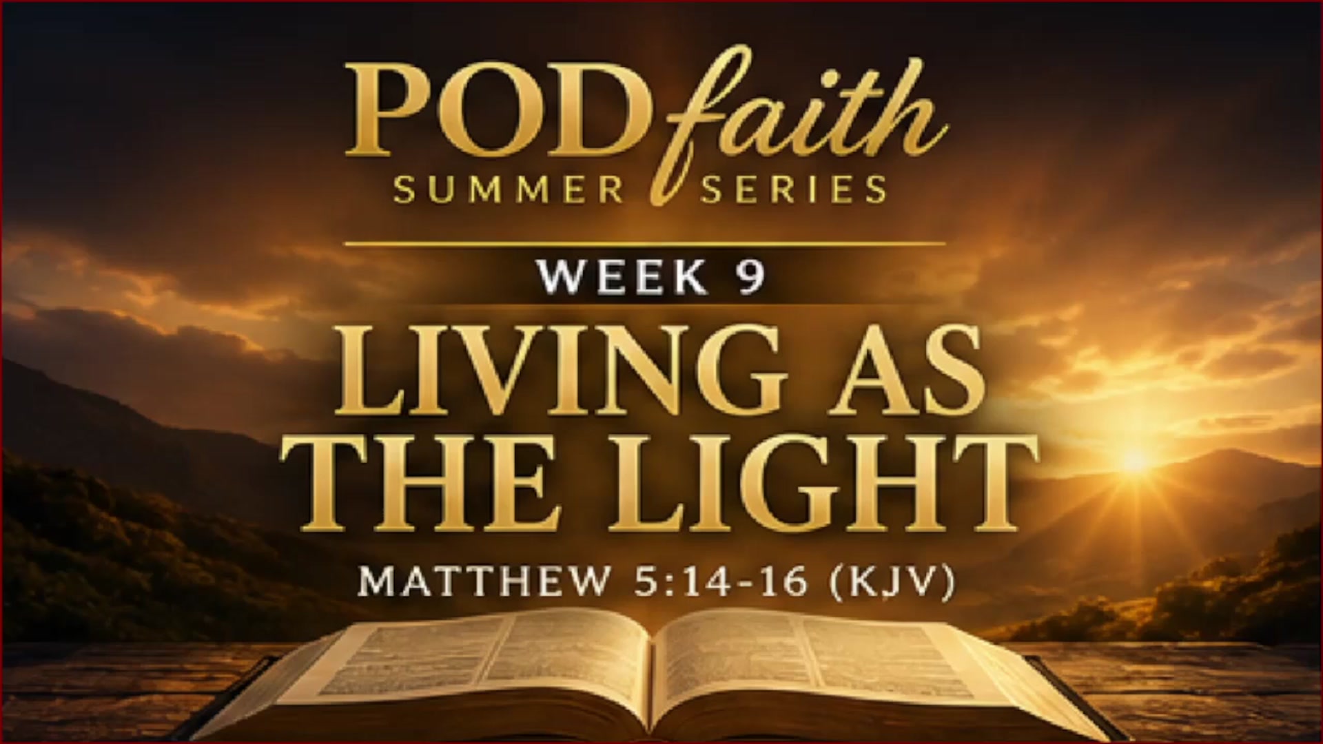 Video thumbnail for "Living as the Light" S01 Ep09