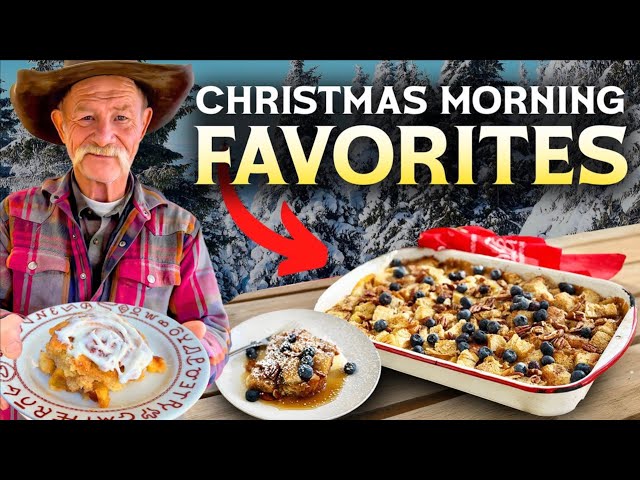 Video thumbnail for Must Make Christmas Morning - French Toast Casserole and Gooey Apple Cinnamon Rolls 1
