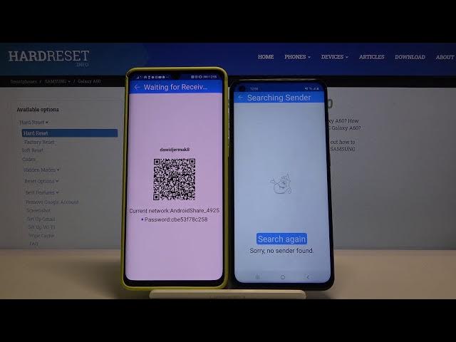 Video thumbnail for Transfer Data Between Android Phone & SAMSUNG Galaxy A60 using CLONEit app