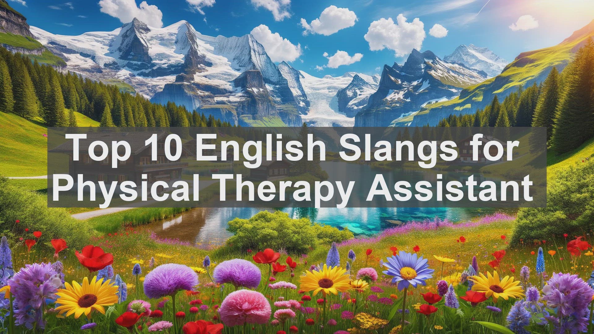 'Video thumbnail for Top 10 English Slangs for Physical Therapy Assistant'