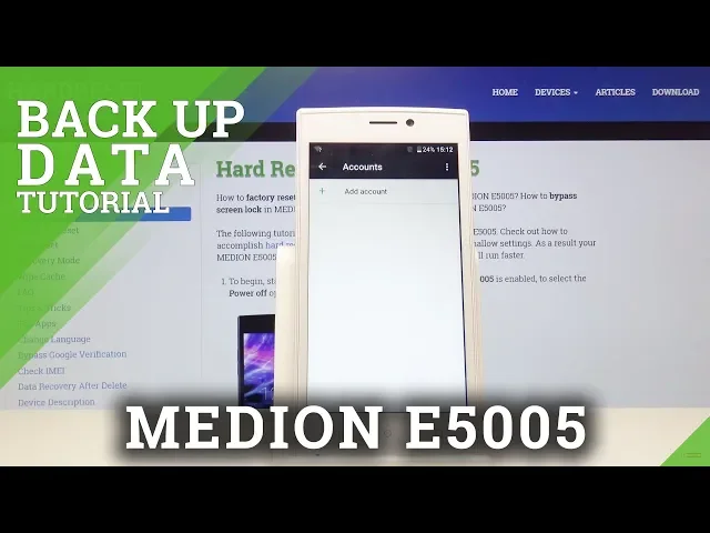 Video thumbnail for Backup Data in MEDION E5005 - Enable Google Backup