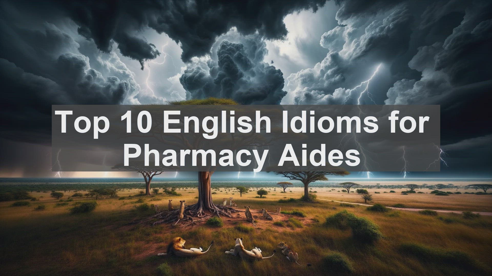 'Video thumbnail for Top 10 English Idioms for Pharmacy Aides'