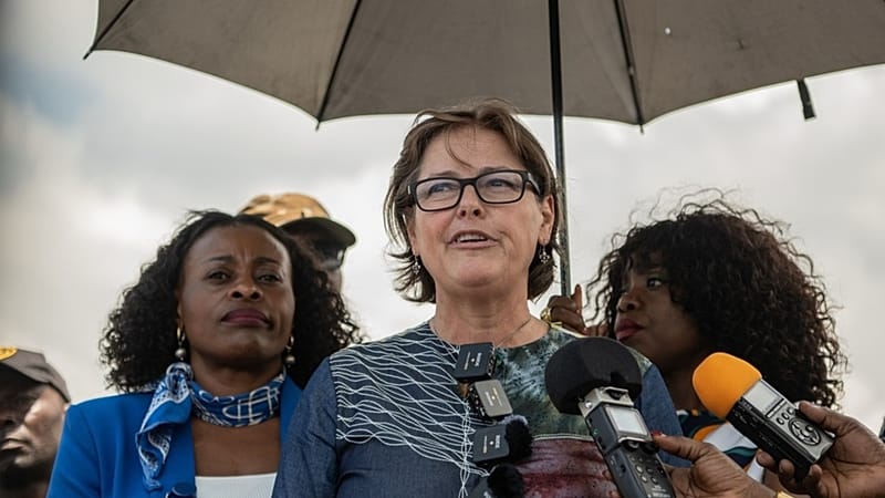 Video thumbnail for Goma residence not optimistic about peace as MONUSCO chief visits