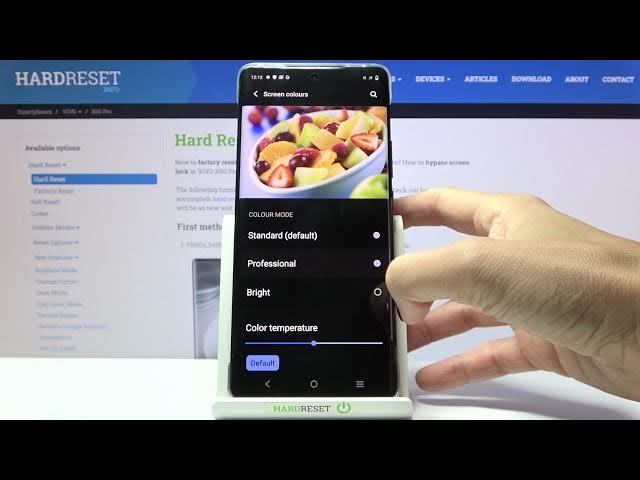 Video thumbnail for Find and Manage All Display Settings - VIVO X60 Pro