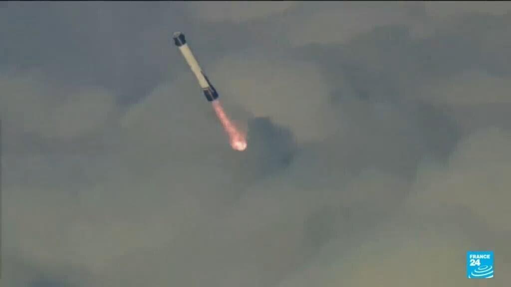 Video thumbnail for Blue Origin's New Glenn rocket deploys Mars satellites, sticks booster landing