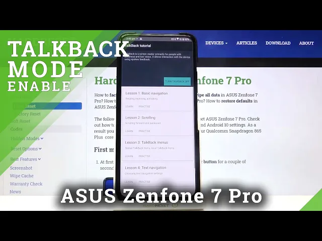 Video thumbnail for How to Enable Talkback in ASUS Zenfone 7 Pro – Talkback Mode