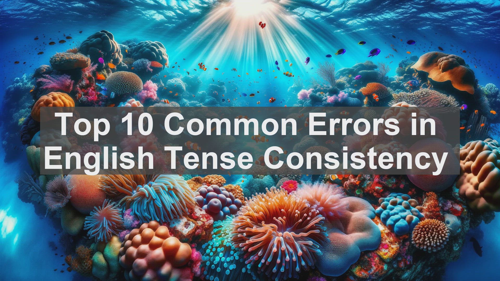 'Video thumbnail for Top 10 Common Errors in English Tense Consistency'