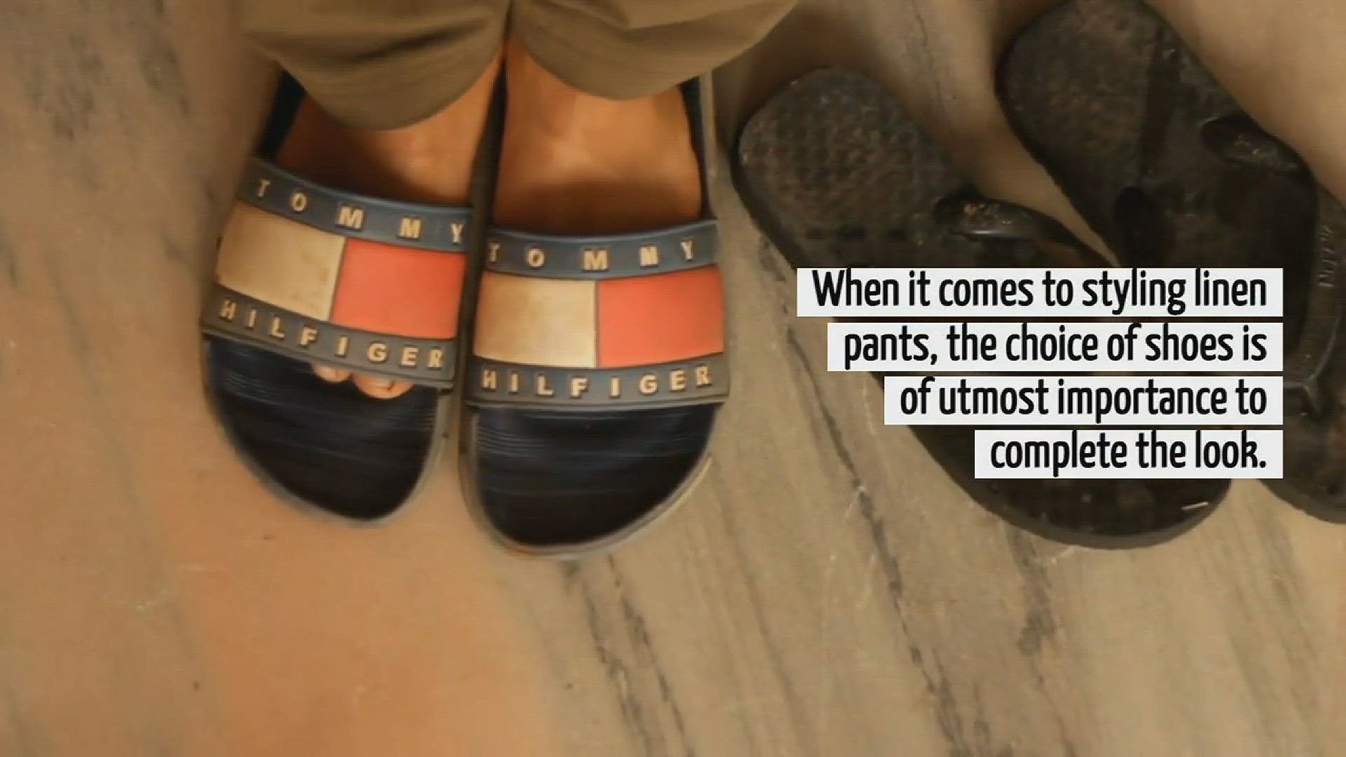 Video thumbnail for What Shoes To Wear With Linen Pants