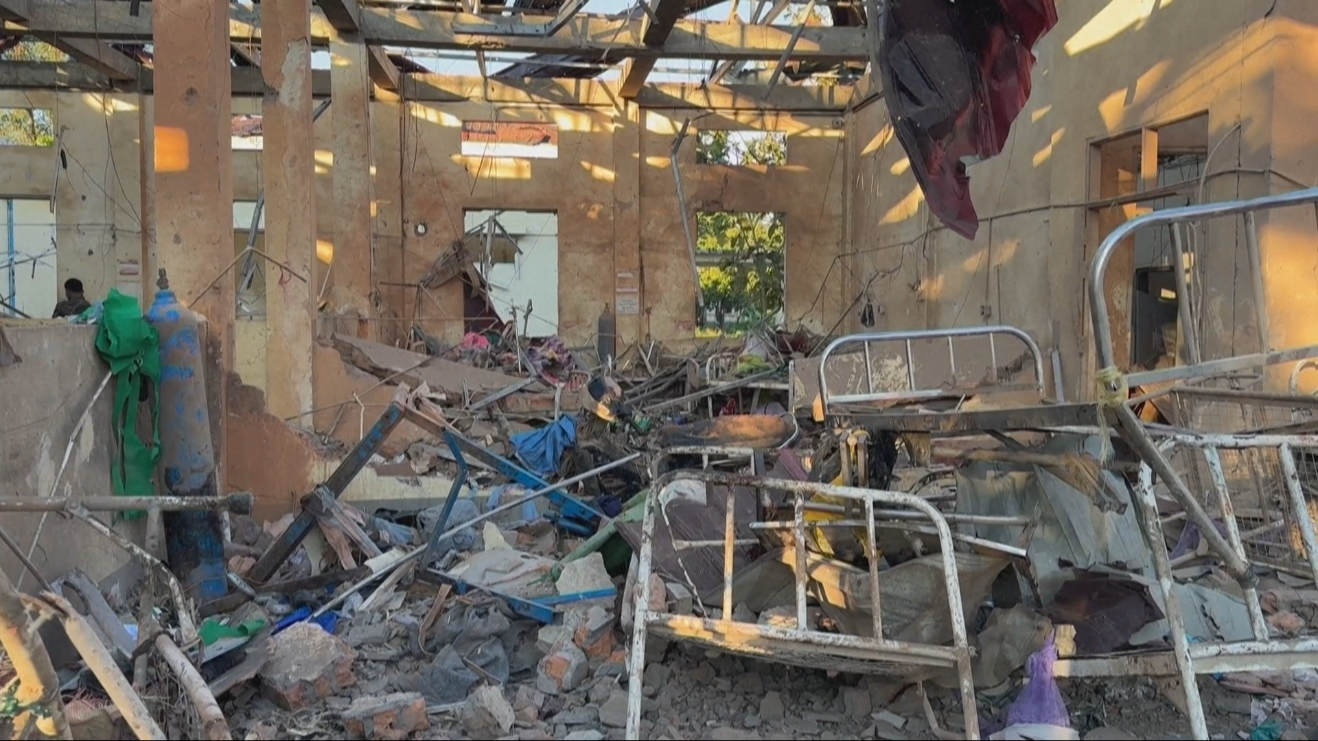 Video thumbnail for Air strike in Myanmar’s Rakhine state killed at least 31 people, dozens injured