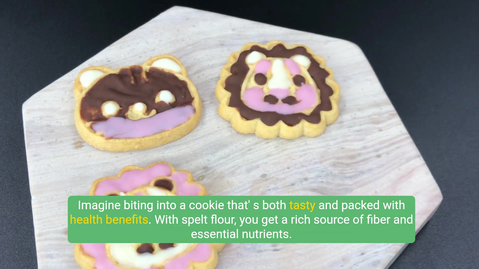 'Video thumbnail for Deliciously Healthy Spelt Flour Chocolate Chip Cookies in 5 Minutes!'