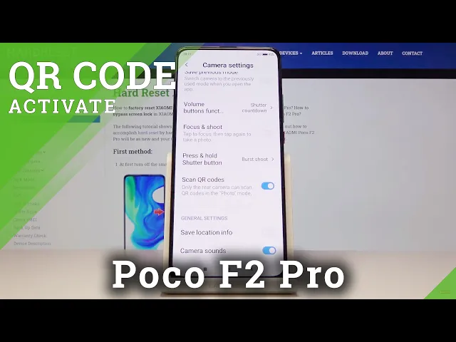 Video thumbnail for How to Allow Camera to Scan QR Codes in XIAOMI Poco F2 Pro – Scan QR Codes