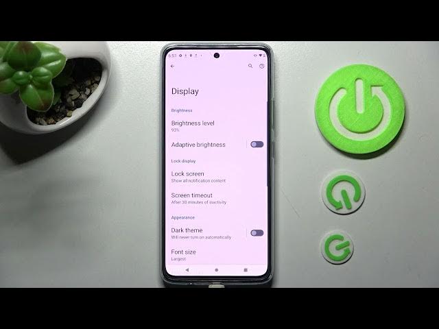 Video thumbnail for How to Change Display Refresh Rate on MOTOROLA Moto G72 - Display Settings