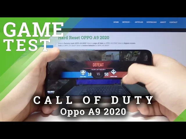 Video thumbnail for Call of Duty Gameplay in Oppo A9 2020 – Graphic & Performance Test