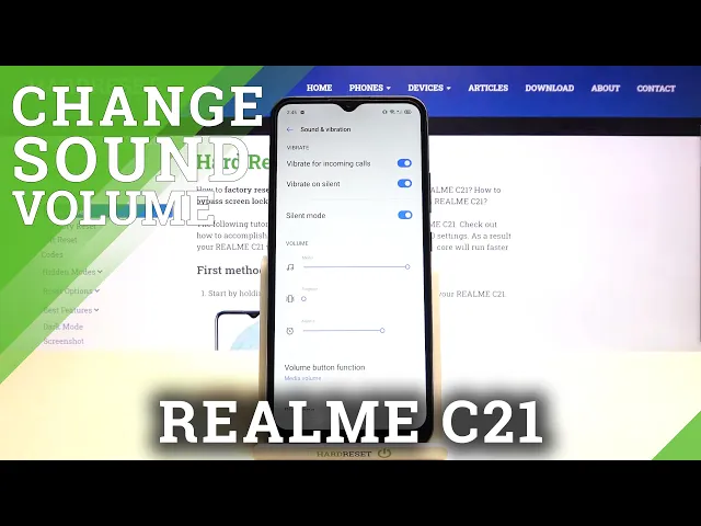 Video thumbnail for Disable Ringtone Volume - REALME C21 & Call Ringtone Settings