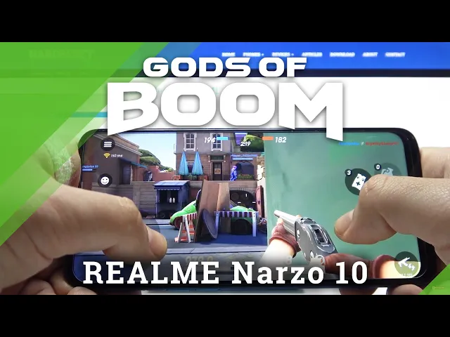 Video thumbnail for Gods of Boom GamePlay on REALME Narzo 10 – Test Gaming Performance
