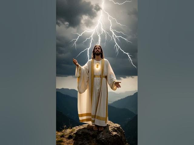 Video thumbnail for Jesus ASCENDS GLORIOUSLY Atop a Stunning Mountain Peak #faith #bibleverse #motivation #gospelofhope