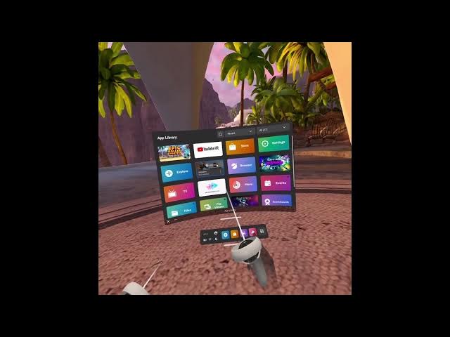 Video thumbnail for How to Go Home on Meta Quest 2 - Open Main Screen