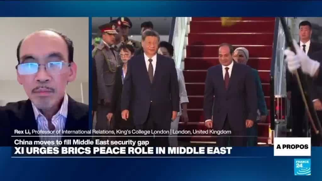 Video thumbnail for China projecting image of 'stabilising force in world politics', expert says