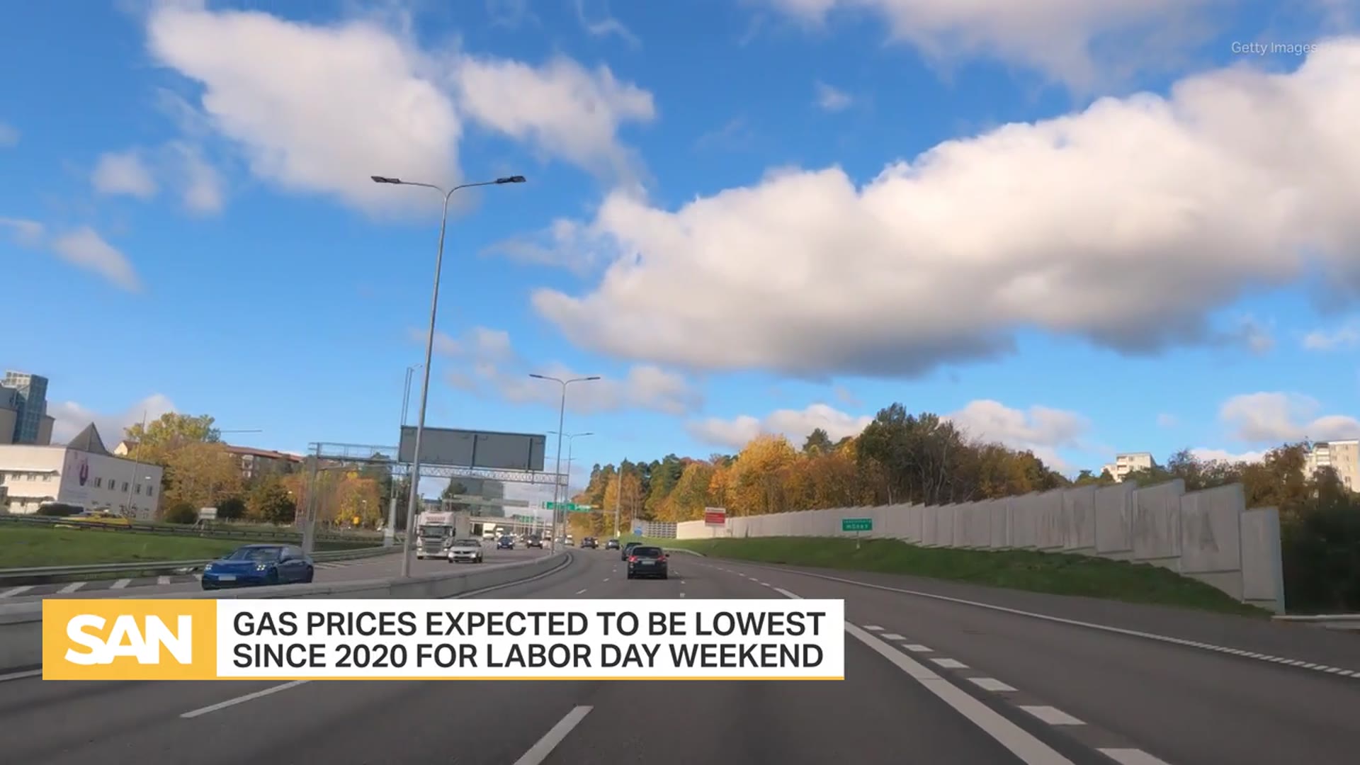 'Video thumbnail for Labor Day gas prices expected to fall to lowest level since 2020'