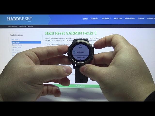 Video thumbnail for How to Edit Widgets in GARMIN Fenix 5 Performer – Personalize Apps