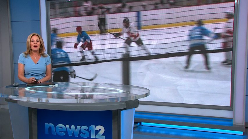 Video thumbnail for Long Island hockey players play 24-hour marathon match for local charities