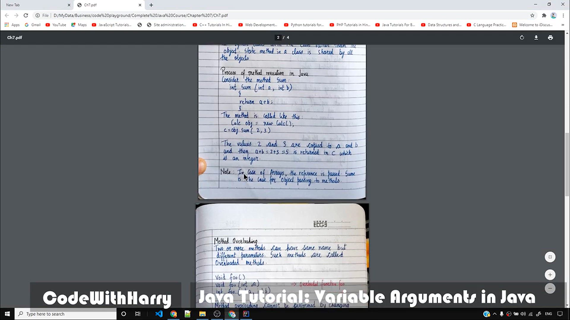 'Video thumbnail for Java Tutorial_ Variable Arguments (VarArgs) in Java'