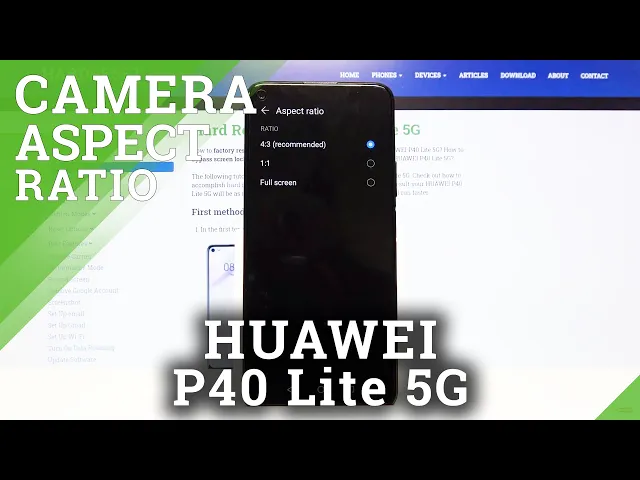Video thumbnail for How to Change Aspect Ratio in HUAWEI P40 Lite – Configure Aspect Ratio