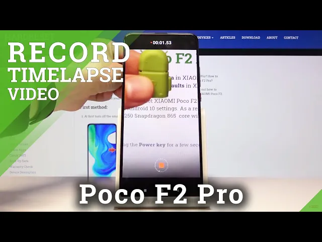 Video thumbnail for How to Record Time Lapse in XIAOMI Poco F2 Pro – Record Looped Videos