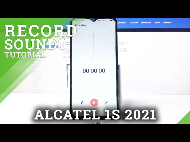Video thumbnail for Voice / Sound Recorder App Managing - ALCATEL 1S 2021
