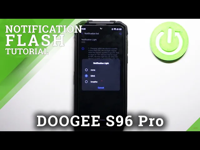 Video thumbnail for How to Personalize Notifications in DOOGEE S96 Pro – Set Up LED Notifications