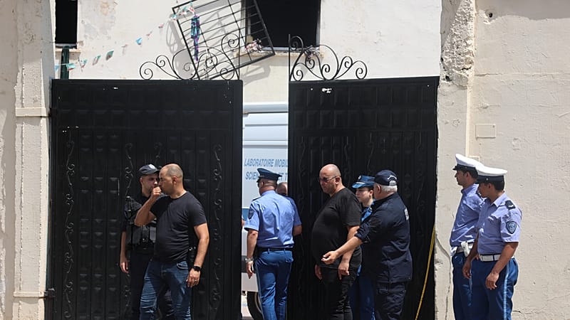 Video thumbnail for Algerian prime minister visits survivors after deadly fire at orphanage