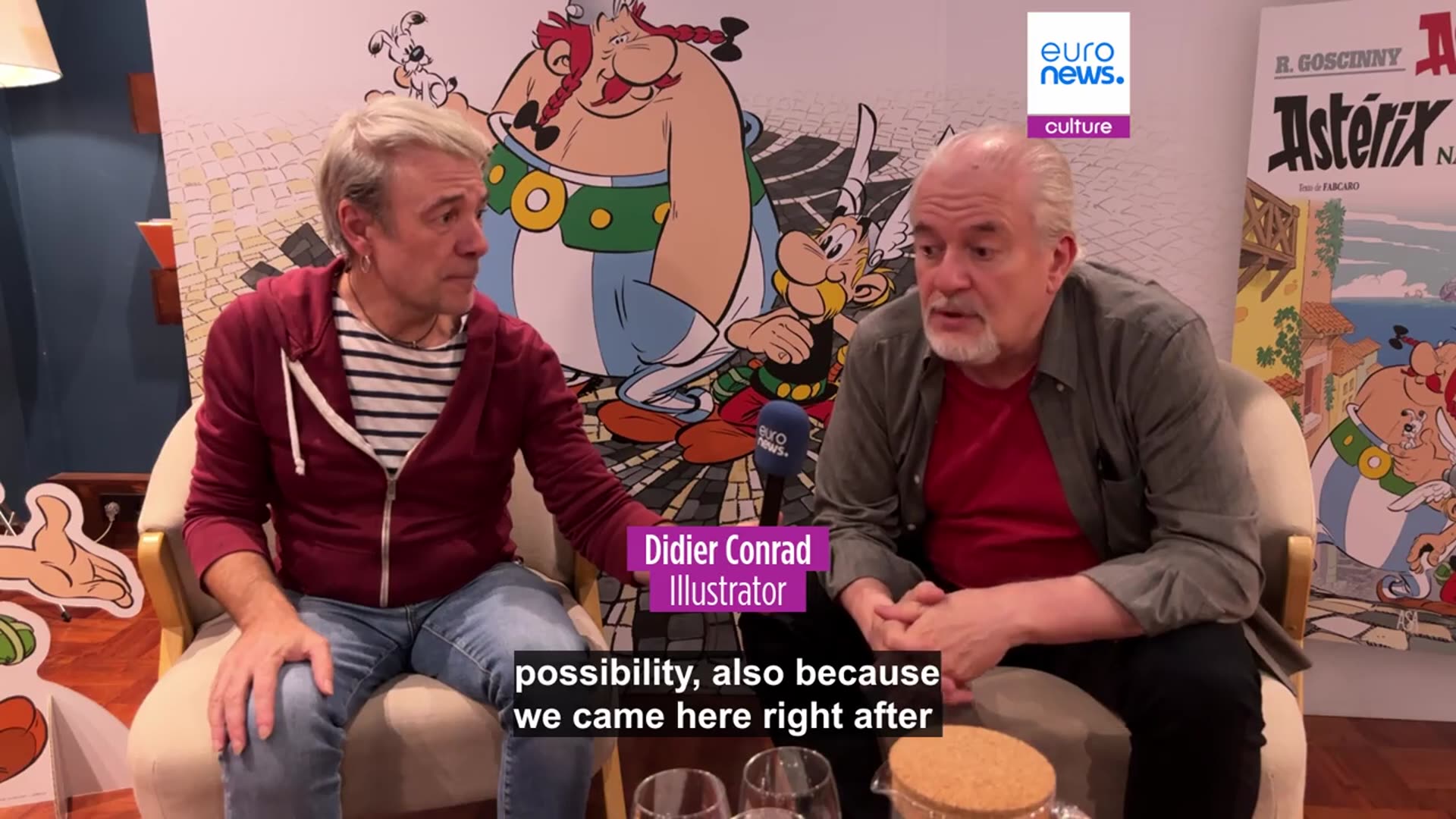 'Video thumbnail for Astérix in Lusitania: 'We had to include Portuguese hospitality in the story''