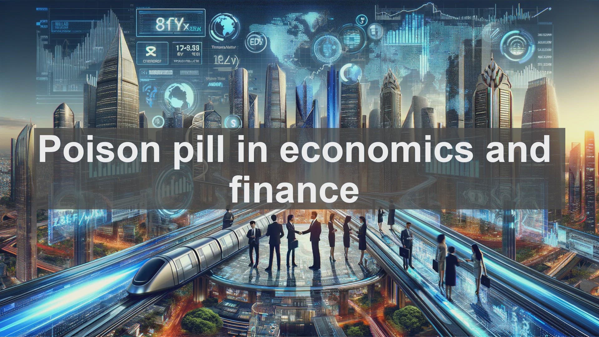 'Video thumbnail for Poison pill in economics and finance'
