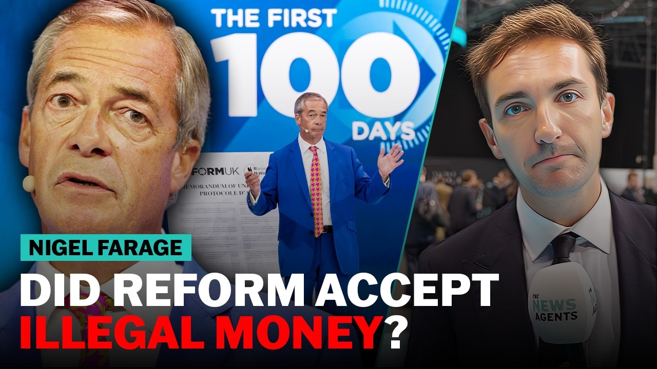Video thumbnail for Another Reform scandal: Is Farage finished? | The News Agents