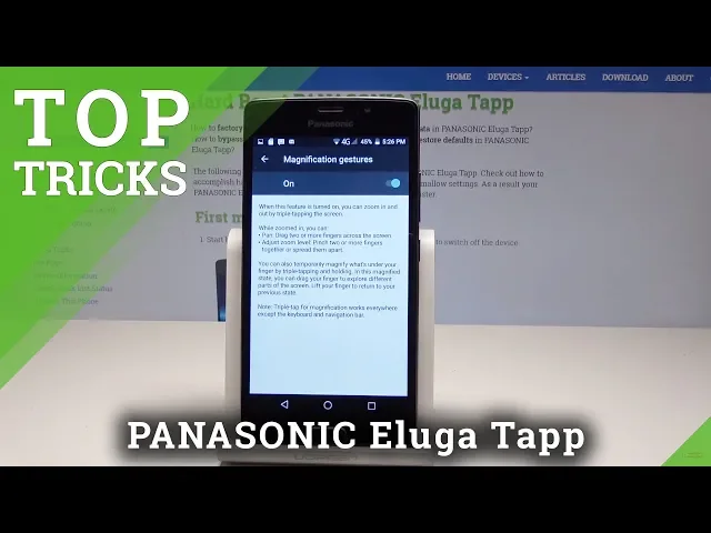Video thumbnail for TOP TRICKS PANASONIC Eluga Tapp - Useful Apps / Best Features