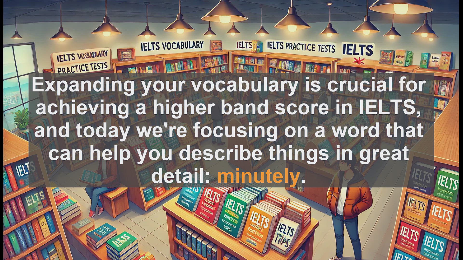 'Video thumbnail for 2500 Must Know IELTS 6.5 Vocabulary - Mastering 'Minutely': Boost Your IELTS Vocabulary'