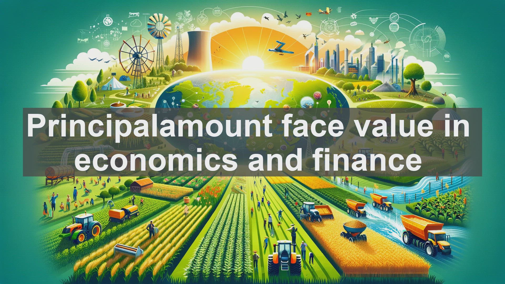 'Video thumbnail for Principalamount face value in economics and finance'