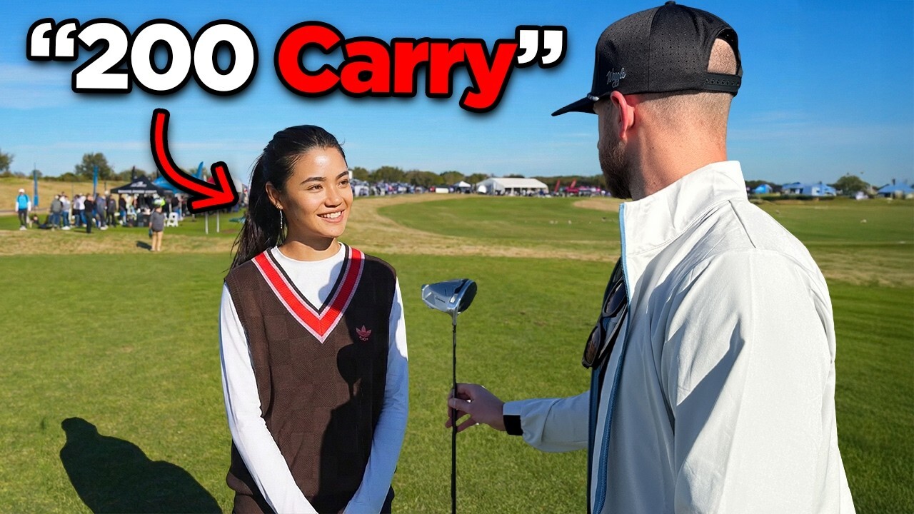 Video thumbnail for Catching Golfers LYING About Driver at the PGA Show