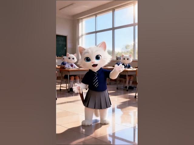 Video thumbnail for the impostor cat #animals #viral #shorts