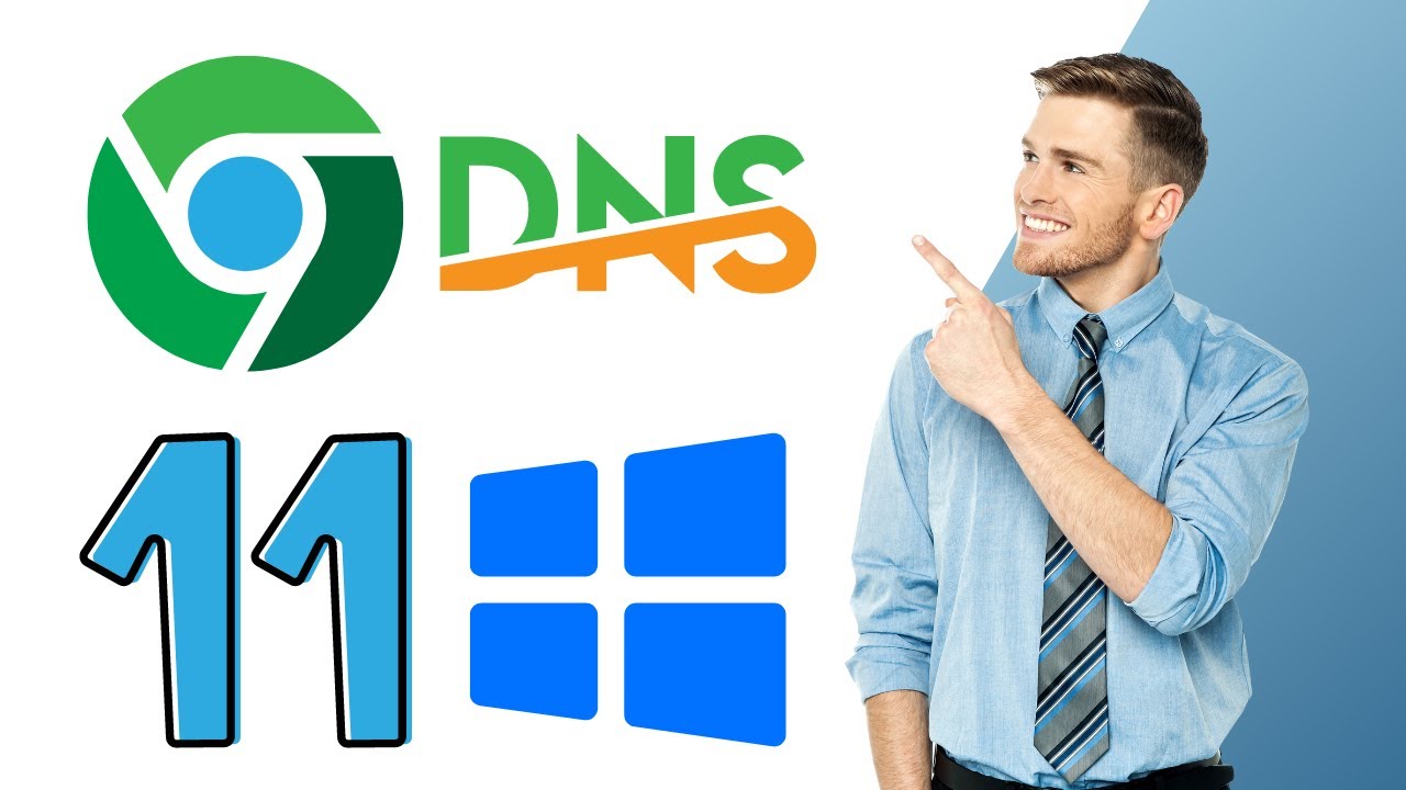'Video thumbnail for How to Change DNS Server in Google Chrome on Windows 11 or 10 | GearUpWindows Tutorial'