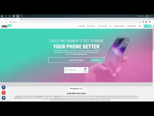 Video thumbnail for IMEI Color Checker for  VIVO Y93 – How to Check Color by IMEI Number