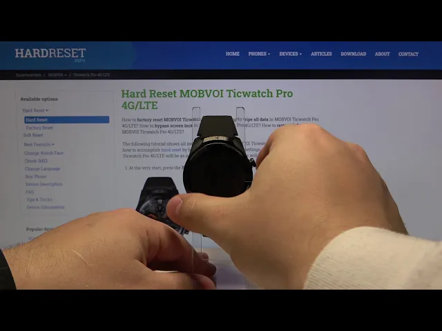 Video thumbnail for How to Set Up Screen Lock in MOBVOI TicWatch Pro 4G – Password Protection
